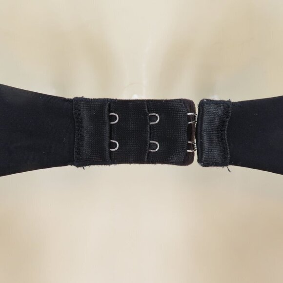 Aerie 32B Maddie Push Up Bra Padded Underwire Strappy Straps Solid Black Women - Picture 7 of 15